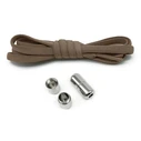 Σετ Ελαστικά Κορδόνια Ag841C με Βιδωτά Κλιπ, 1M, Καφέ