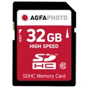 Κάρτα Μνήμης SDHC 32GB AgfaPhoto Card High Speed Class 10 UHS I