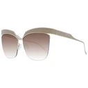 Ana Hickmann Women Sunglasses AH3179-6204A (62/15/140 mm) – Gold Metal Frame, Brown Mirror & Gradient Lenses