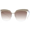 Ana Hickmann Women Sunglasses AH3179-6204A (62/15/140 mm) – Gold Metal Frame, Brown Mirror & Gradient Lenses
