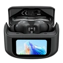 Bluetooth Handsfree Blackview Enc 12 With Led Screen & Charging Dock Black