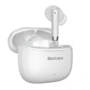 Bluetooth Handsfree Blackview BT5.3 EARBUDS 4 with CHARGING DOCK White