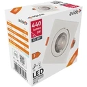 Χωνευτό Σπότ Avide LED 38° Τετράγωνο 5W Λευκό 4000K