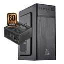 ALCATROZ Azzura Millenia Eco M300 Midi Tower Κουτί Υπολογιστή Μαύρο