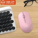 Ποντίκι Ασύρματο Alcatroz AIRMOUSE V PINK 1200DPI