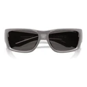 Arnette Flipside AN4345-296187 Unisex Sunglasses, Metallic Grey Frame, Dark Grey Lenses, 62/16/125 mm