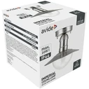 Εξωτερικό Φωτιστικό Οροφής Avide Imperial 1xE27 IP44 Stainless Steel