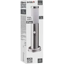 Εξωτερικό Φωτιστικό Avide Κήπου Boca 1xE27 450mm IP44 Σατέν Νίκελ Φωτοκύτταρο