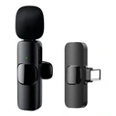 Ασύρματο Μικρόφωνο Apexel APL-MIC003, USB-C, 2.4GHz, Μαύρο