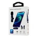 Ασύρματο Μικρόφωνο Apexel APL-MIC003, USB-C, 2.4GHz, Μαύρο