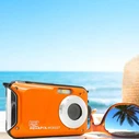 Φωτογραφική Μηχανή Easypix Waterproof Compact W-3027 WAVE Πορτοκαλί