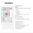 Armaggeddon Aquaron Duplex 2 Chroma Micro Tower Κουτί Υπολογιστή Λευκό