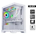 Κουτί Η/Υ Armaggeddon Gaming MATX AQUARON White