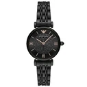 Γυναικείο Ρολόι Armani Ar11245 (32mm) Μεταλλικό Μπρασελέ Μαύρο