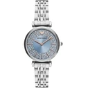 Γυναικείο Ρολόι Armani Ar11594 (32mm) Μεταλλικό Μπρασελέ Ασημί