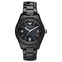 Γυναικείο Ρολόι Armani Ar1423 (39mm)  Μαύρο