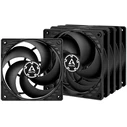 Case Fan 12cm Arctic F12 PWM Pack of 5pcs - best performance/noise - Black