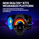 Zeblaze Ares 3 Plus 46mm Smartwatch με Παλμογράφο (Μαύρο)