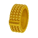 Γυναικείο Δαχτυλίδι Panarea As254Do2 (T14) από Ασήμι Golden