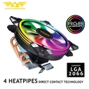 Ψύκτρα CPU Armaggeddon 1500 RPM ARTIC STRORM 2 RGB R4 HEATPIPES