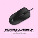 Ποντίκι Ενσύρματο Alcatroz USB Hr 1600 Cpi Optical Mouse Black