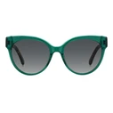 Kate Spade Women's Sunglasses Aubriella GS1E 55/17/140 – Green lenses, Black frame, Acetate, 100% UV protection