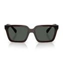 Armani Exchange Unisex Sunglasses AX4147S 835773 — 56/17/145 mm, Grey lenses, Injected frame