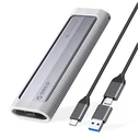 ORICO M.2 NVME NGFF SSD Enclosure AXM2S G2 10Gbps Tool Free Grey