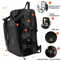 Τσάντα Πλάτης Arctic Hunter B00391 Με Θήκη Μπάλας & Laptop 26l Μαύρη