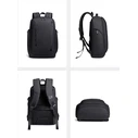 Τσάντα Πλάτης Arctic Hunter B00554 Με Θήκη Laptop 15.6" 20l Usb Μαύρη
