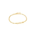 Γυναικείο Βραχιόλι Ania Haie B021-03G (19cm) από Ασήμι Golden