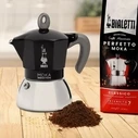 Ιταλικη Καφετιέρα Bialetti Moka Μαύρο Αλουμίνιο