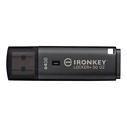 Kingston USB flash drive IronKey Locker Plus 50 G2 64 GB black
