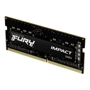 Μνήμη RAM Φορητού DDR4 16GB Kingston FURY Impact Modul - SO DIMM 260-PIN - 3200 MHz / PC4-25600