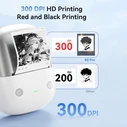 Niimbot B2 Pro Ηλεκτρονικός Ετικετογράφος 2" Bluetooth Κόκκινος (B2PRO-S)