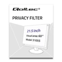 Privacy Filter Qoltec 51055 Privacy filter 21.5" | 16:9