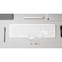 Πληκτρολόγιο Ασύρματο Keychron B6 Pro (B6P-K8) Ultraslim BT ZMK Online customizen-Ivory White 100% US
