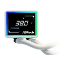 ASRock AIO Liquid CPU Cooler Challenger 360 Digital ARGB White