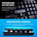ALCATROZ X-Craft Basecamp 4-in-1 Gaming Starter Pack (Πληκτρολόγιο US, Ποντίκι, Ακουστικά, Mousepad)
