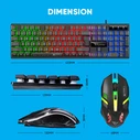 ALCATROZ X-Craft Basecamp 4-in-1 Gaming Starter Pack (Πληκτρολόγιο US, Ποντίκι, Ακουστικά, Mousepad)