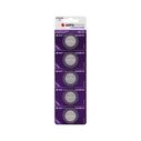 AgfaPhoto CR2430 Lithium Coin Cell Batteries (5 pcs)