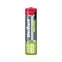Rechargeable AAA Batteries with USB-C 400mAh Li-ion 1.5V (2 pcs) - Rebel