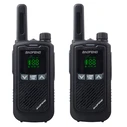 Ασύρματοι Πομποδέκτες Baofeng Σετ Bf-T17, Pmr, 0.5W, Μαύρο, 2Τμχ