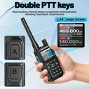 Baofeng MINI-5 Ασύρματος Πομποδέκτης UHF/VHF 5W με Έγχρωμη Οθόνη