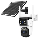 VSTARCAM smart solar camera BG621DR - Dual lens 3MP, 4G, PTZ, IP66 with 8000mAh battery and solar panel