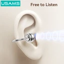 USAMS Echo R02 OWS Earphones with Charging Case, Black