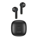 Bluetooth Handsfree Usams IA04 με θήκη φόρτισης, True Wireless, μαύρα