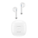 Bluetooth Handsfree Usams IA04 με θήκη φόρτισης, True Wireless, λευκά