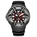 Ανδρικό Ρολόι Citizen Bj8059-03Z (48mm) Καουτσούκ Λουράκι Μαύρο