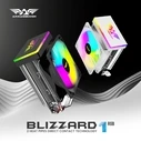 Ψύκτρα CPU Armaggeddon Rgb Silent 9cm Fan 2 Heat Pipes White